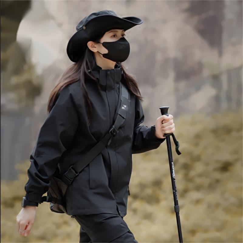 マウンテンパーカー レディース メンズ 防風 防水 登山ウェア アウトドアウェア 3way 取り外し可能 フリースインナー ジャケット 男女兼用 アウター ジャンパー ブルゾン 大きいサイズ