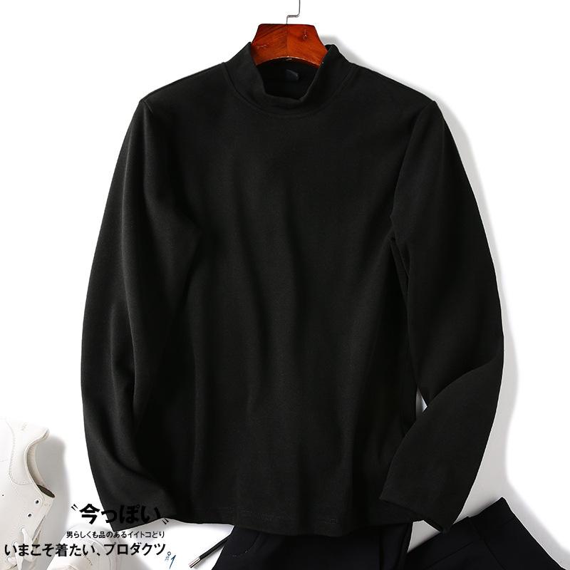 Tシャツ 男性用 秋冬 長袖Tシャツ カットソー 無地 トップス インナーウェア 綿100% ゆったり 灰色 黒色 白色 4,239円