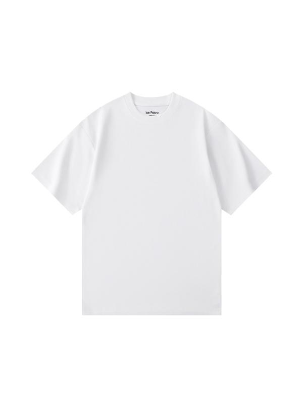 Tシャツ 男性用 40支 長絨綿 ソロナ 吸湿速乾 接触冷感 抗シワ 無地 メンズ 半袖 Tシャツ 米白色 ブラック 杢グレー ネイビー グレー グリーン ベージュ ブルー M L XL XXL XXXL