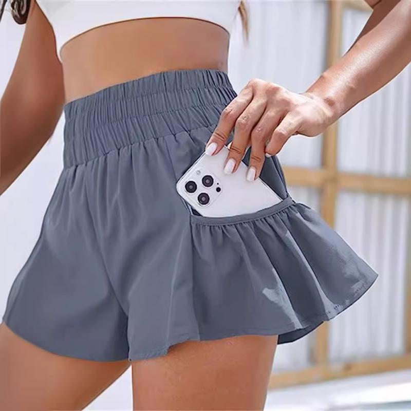 ショートパンツ レディース 速乾 ヨガパンツ スポーツ 高腰 伸縮性 通気性 接触冷感 運動着 ホットパンツ ルームウェア 普段使い ポリエステル ホワイト グレー ブラック2