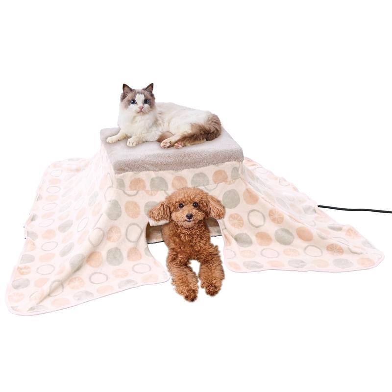 ペティオ (Petio) 犬猫用 カラダ全体をあたためるペットのための電気こたつAWA|clearstore