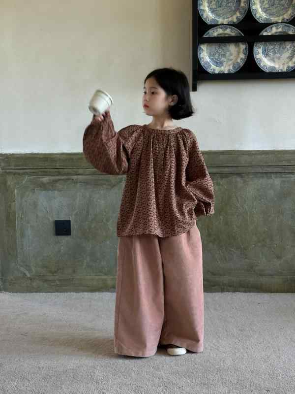 子供服 シャツ 女の子 長袖 韓国風 田園風 ブラウス 子供服 幼児 ゆったり かわいい トップス 綿100% 90cm 100cm 110cm 120cm 130cm 140cm 150cm