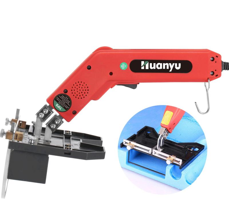 Huanyu ホットカッター 彫刻 溝付け スロット 50-500℃ フォーム/スポンジ/発泡ポリスチレン/押出板/パールコットン 材料彫刻｜clearstore
