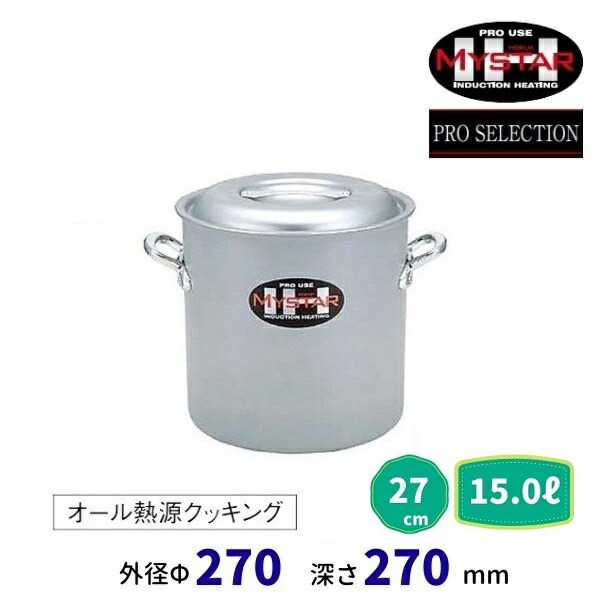 IHマイスター寸胴鍋 27cm 15.0L