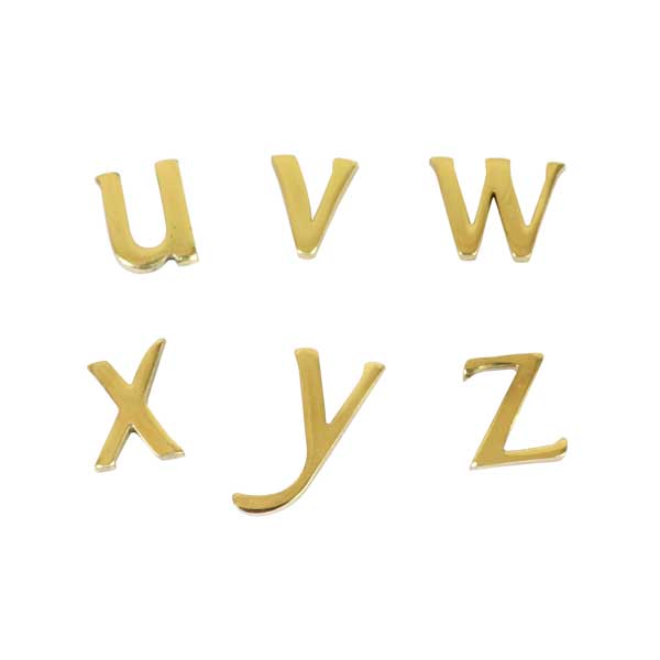 楽天市場】【ネコポス】真鍮 小文字 ゴールド 23mm 楽天市場】【ネコポス】真鍮 小文字 ゴールド 23mm