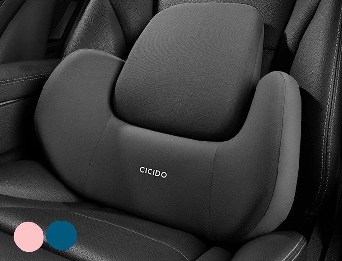 【クーポンで10％オフ】腰枕 車載 クッション 腰サポート腰あて 腰クッション シートクッション 骨盤クッション 腰痛防止 負担軽減 大きいサイズ 旅行枕 高級 父の日 波段曲線 人間工学 独立サーポート 立体裁断