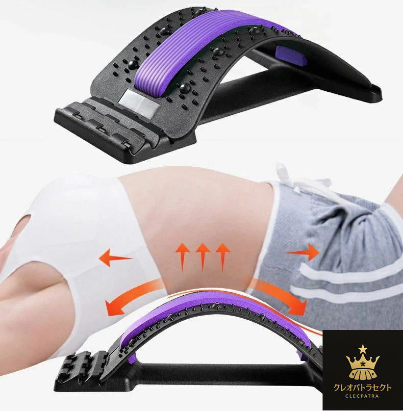 健康器具(整体)肩こり、背中、腰 楽天市場】背面 ツボ押し マッサージ ストレッチャー ウエスト 背中 腰