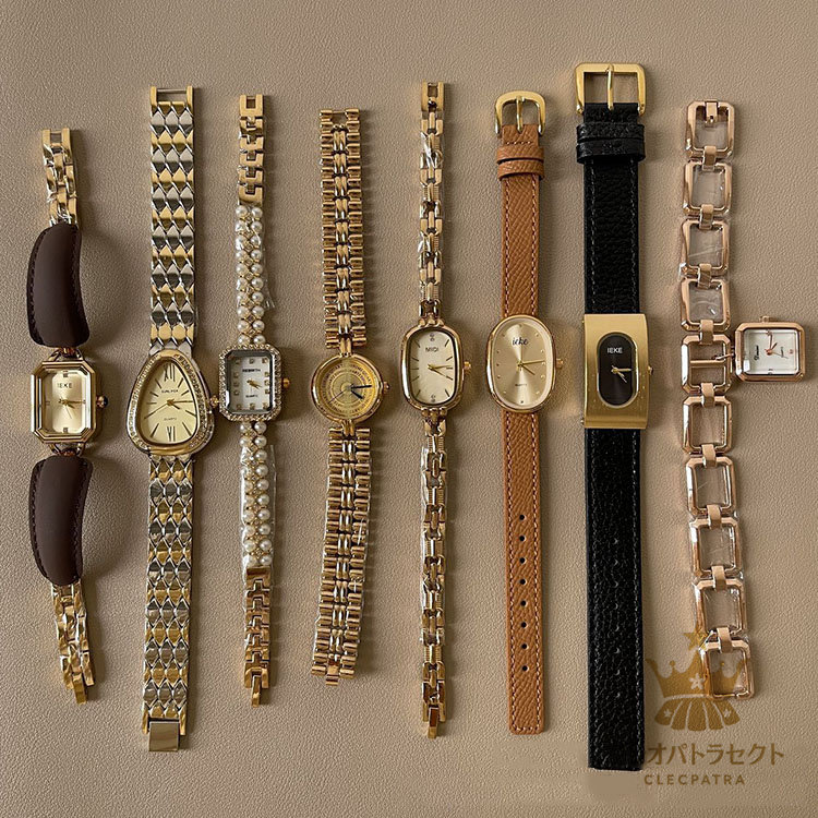 今は懐かしいレトロ【当時物】 SYLVIERE ゴールドブレスレット時計セット 楽天市場】【送料無料】石英ブレスレット時計 レディース 腕時計 高級