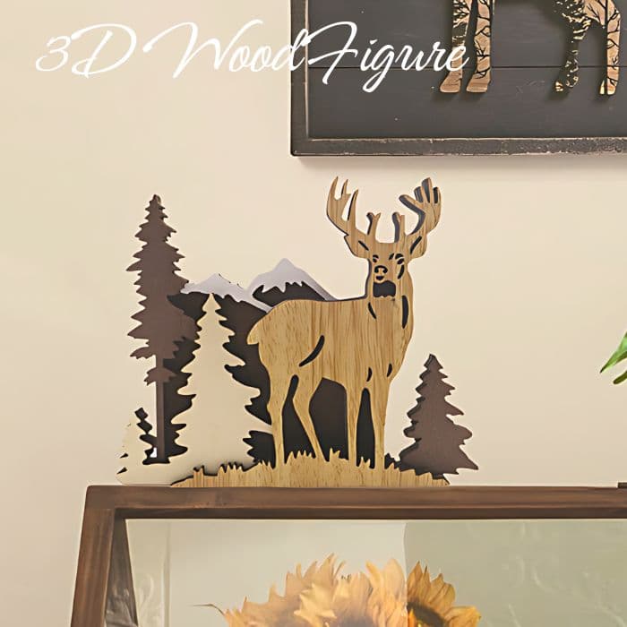 楽天市場】ヘラジカ オブジェ 全2色 木製 オブジェ インテリア