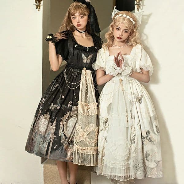ロリータ ロリィタ ワンピース ロリータファッション ロリィタファッション 半袖 クラシカル ゴシック 大人 ふわふわ レース レディース ハロウイン 仮装 コスプレ 本格 お姫様 甘ロリータ ドレス ワンピース メイド かわいい コスプレ お姫様 ドレス 小悪魔