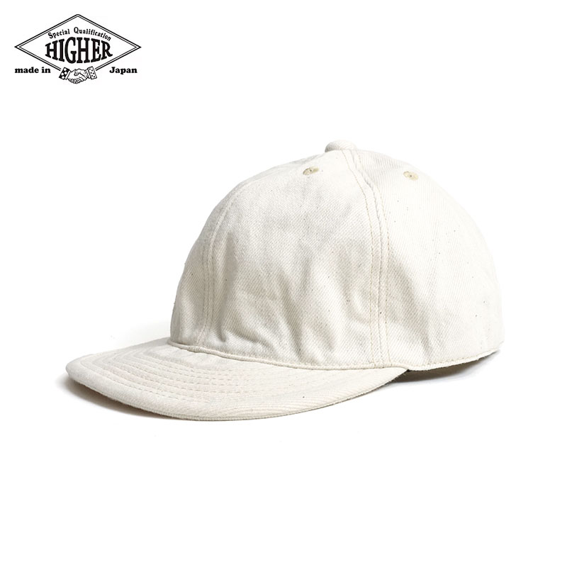 HIGHER ハイヤー HT18006 セルビッチ デニム キャップ SELVEDGE DENIM CAP
