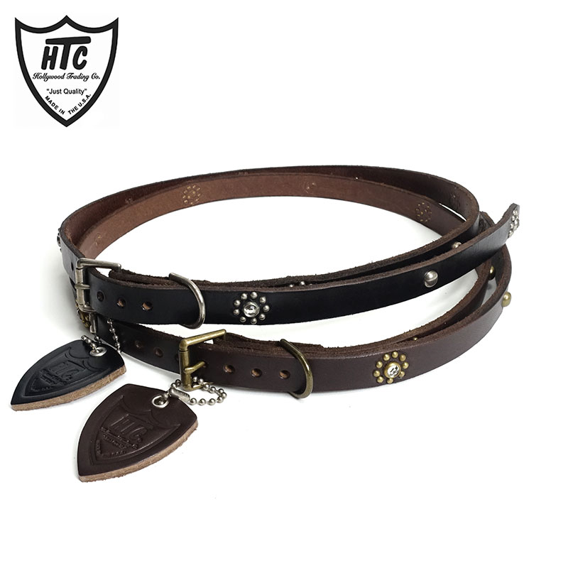 HTC エイチティーシー [HTC-FLST40-075]  ナロースタッズベルト NARROW STUDDED BELT FLOWER STONE 40 0.75\