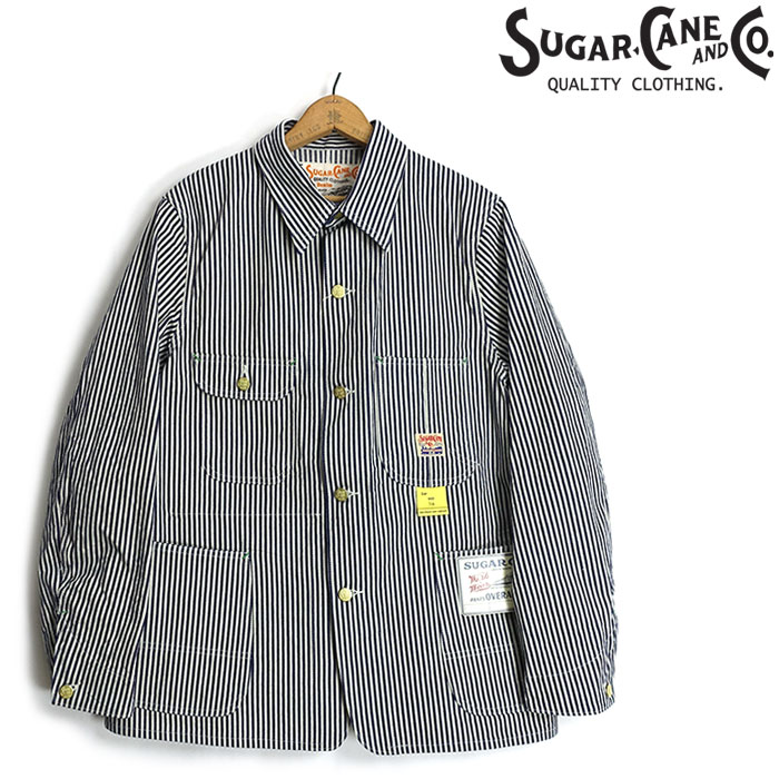 ストライプ カバーオール HEADLIGHT HD15711 “HEADLIGHT 11oz. BLUE DENIM WORK COAT