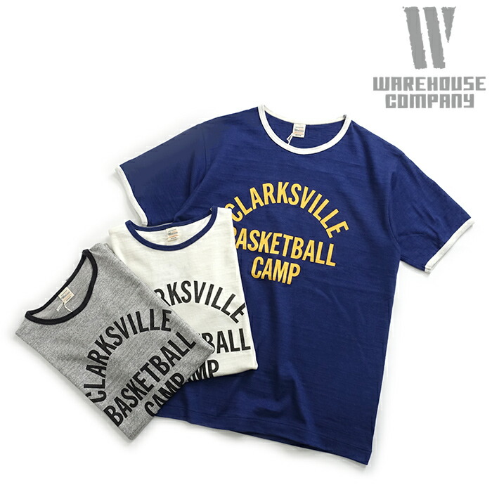 ウエアハウス　リンガーTシャツ WAREHOUSE ウエアハウス 4059ALL-24 Tシャツ リンガー 半袖 ノン