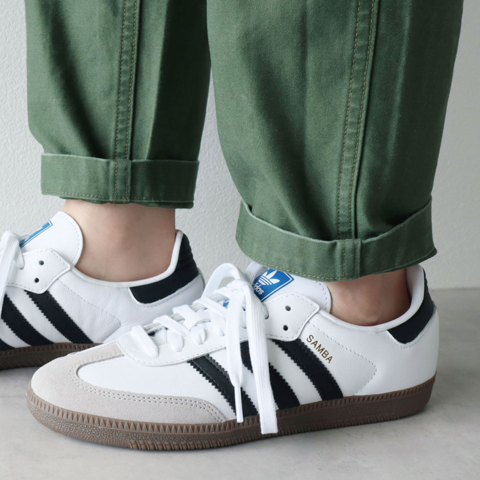 楽天市場】23.5 - 24.5 サンバ OG W SAMBA クリーム ホワイト