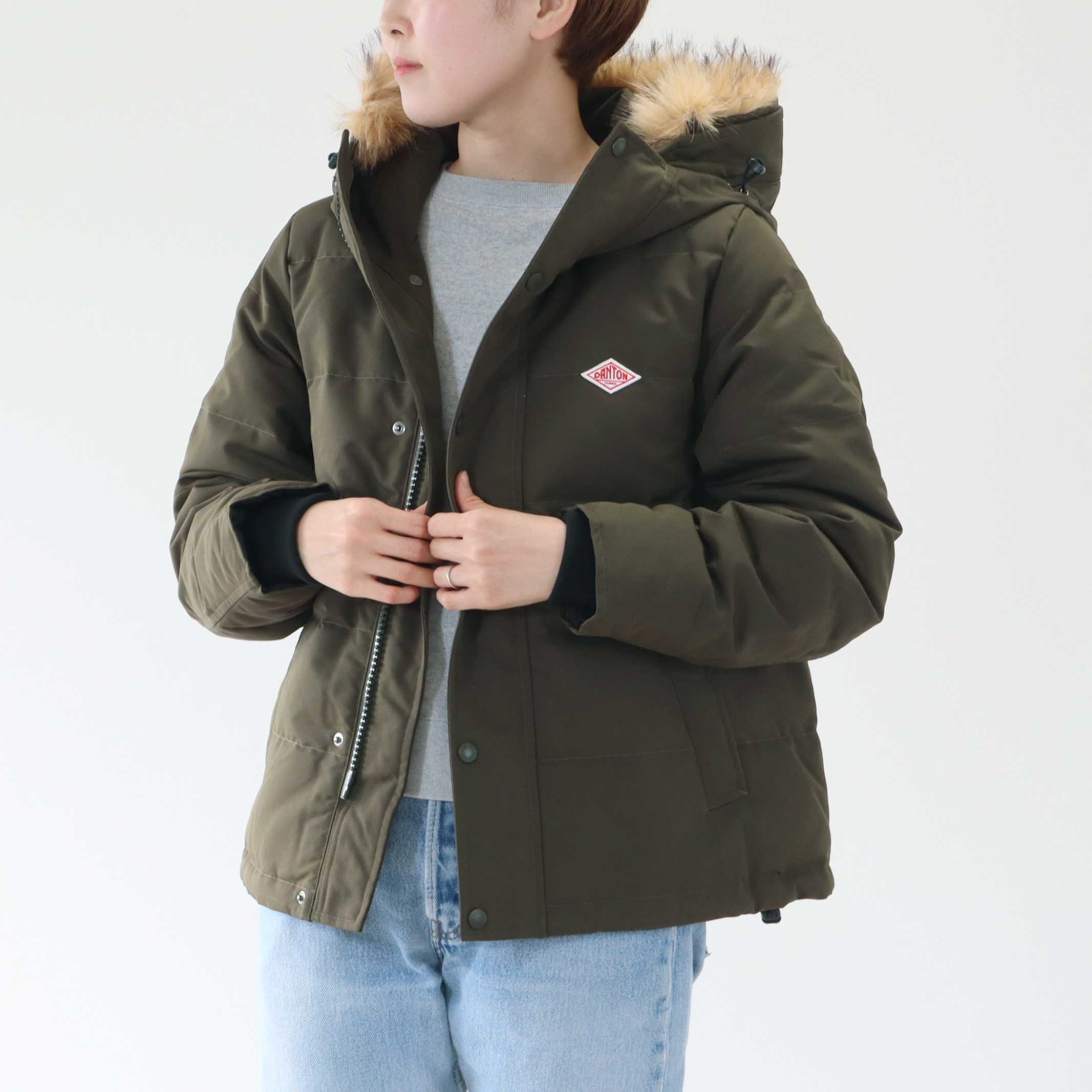 楽天市場】30%OFF♪ レディースXS ダントン タッサー生地 ノーステッチ