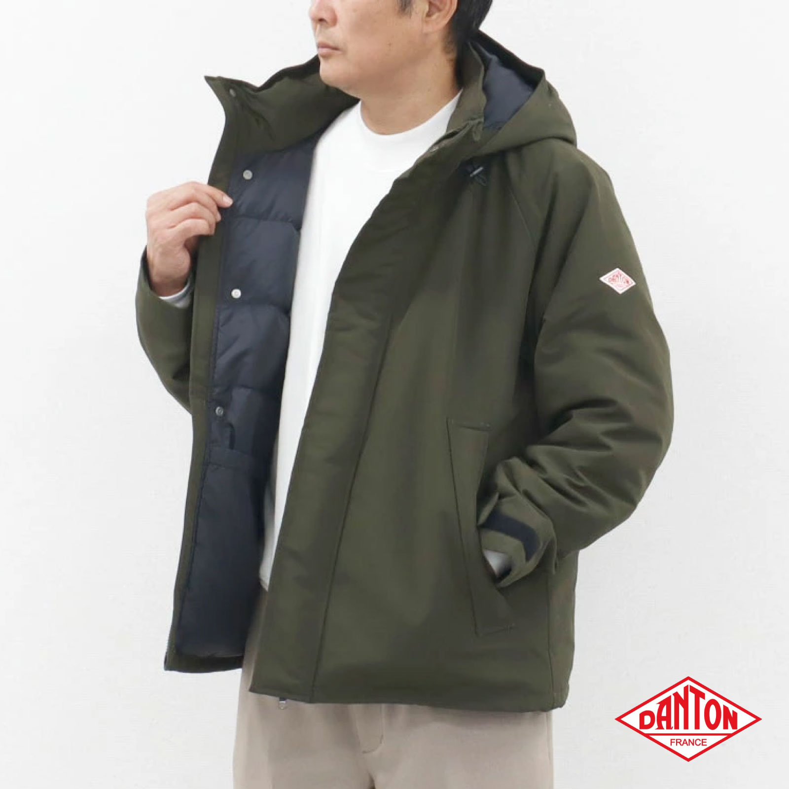 楽天市場】2025秋冬♪ メンズ44 ダントン ノーカラー フリース