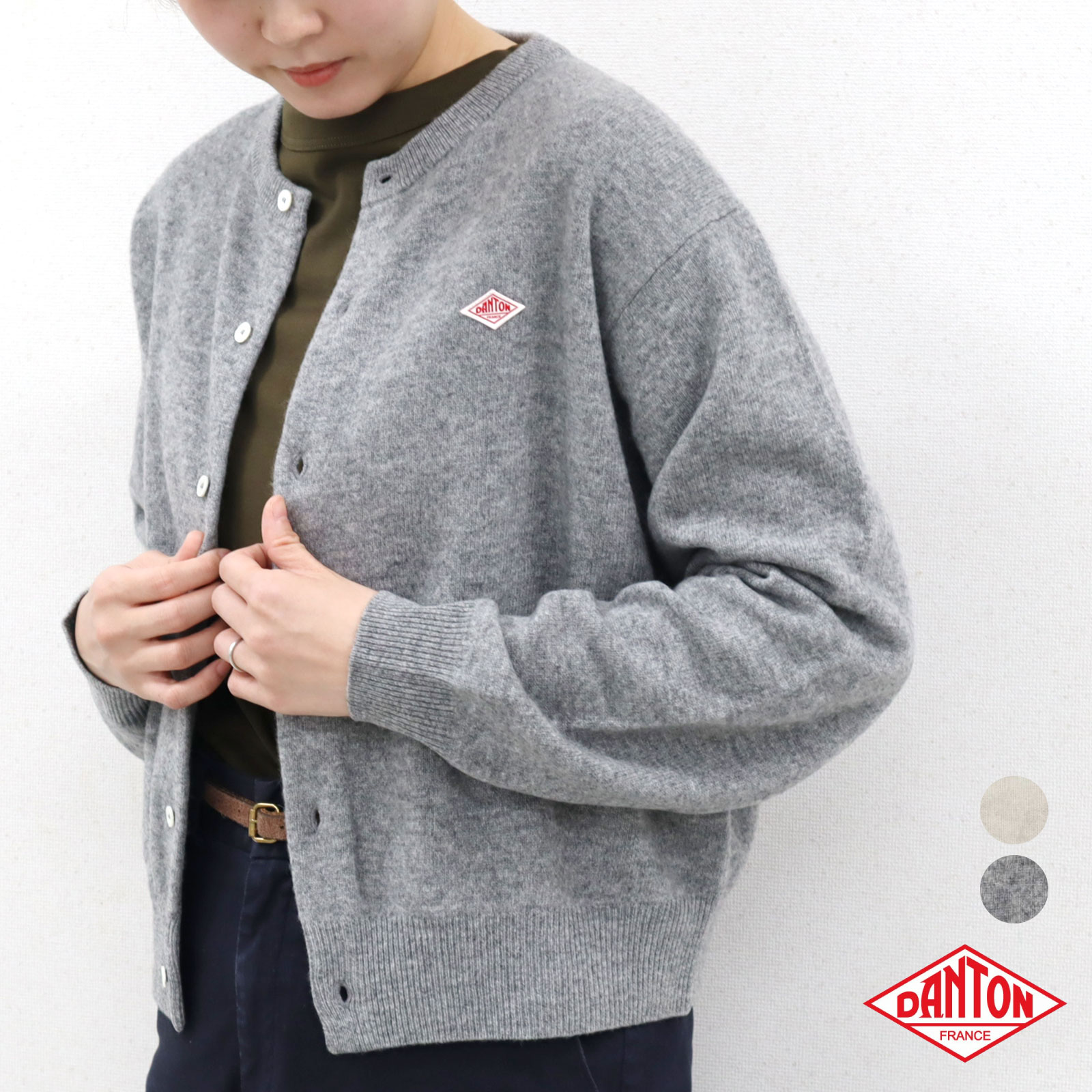 DANTON ノーカラーフリース ジャケットメンズ40グレー 楽天市場】2025秋冬♪ メンズ40-44 ダントン ノーカラー フリース