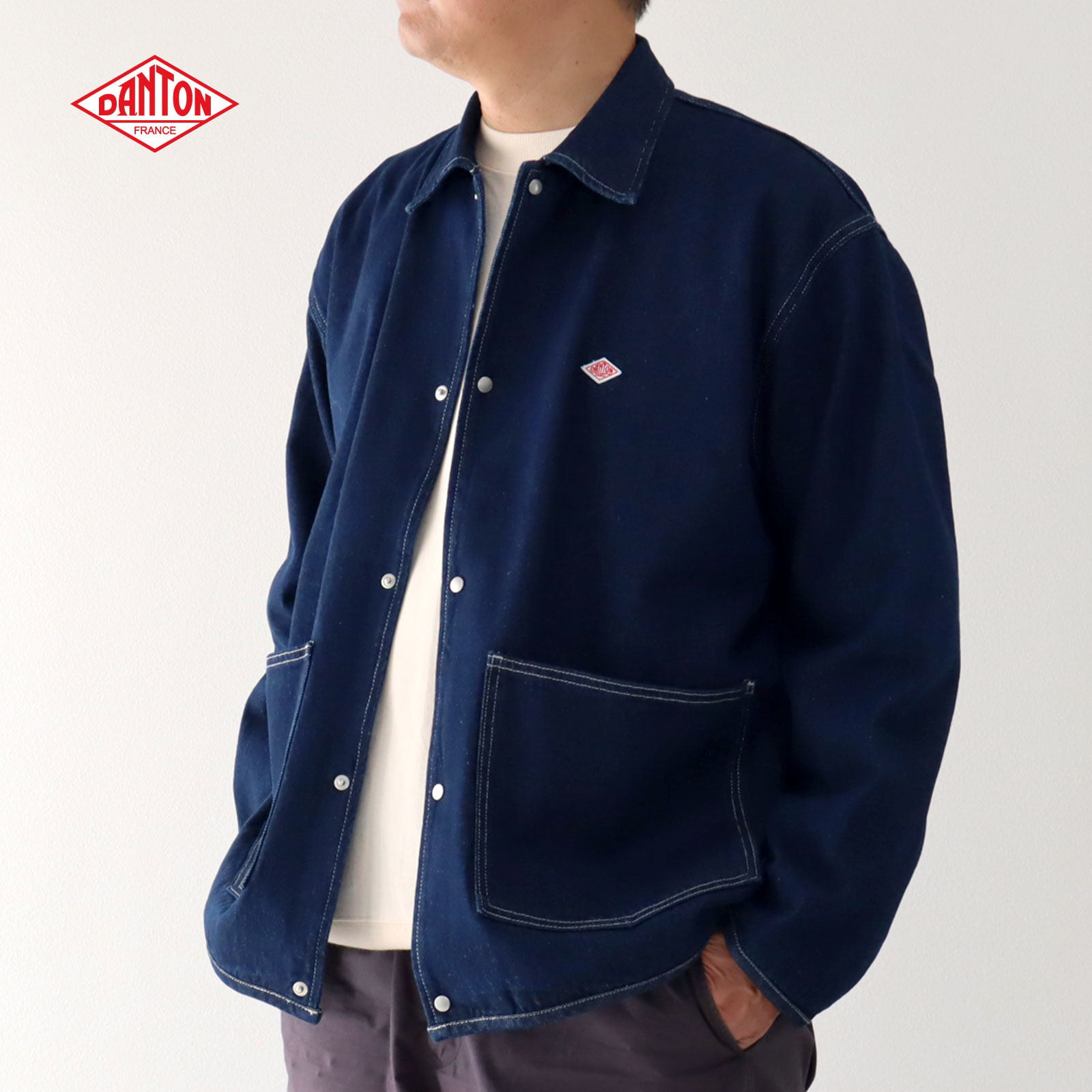 楽天市場】2025秋冬♪ メンズ44 ダントン ノーカラー フリース