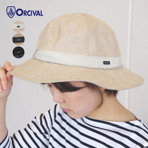 楽天市場 洗える オーシバル ラフィア風 ハット Raffia Like Pe オーチバル レディース メンズ ｏｒｃｉｖａｌ ネコポス ｃｌｅｖｅ楽天市場店