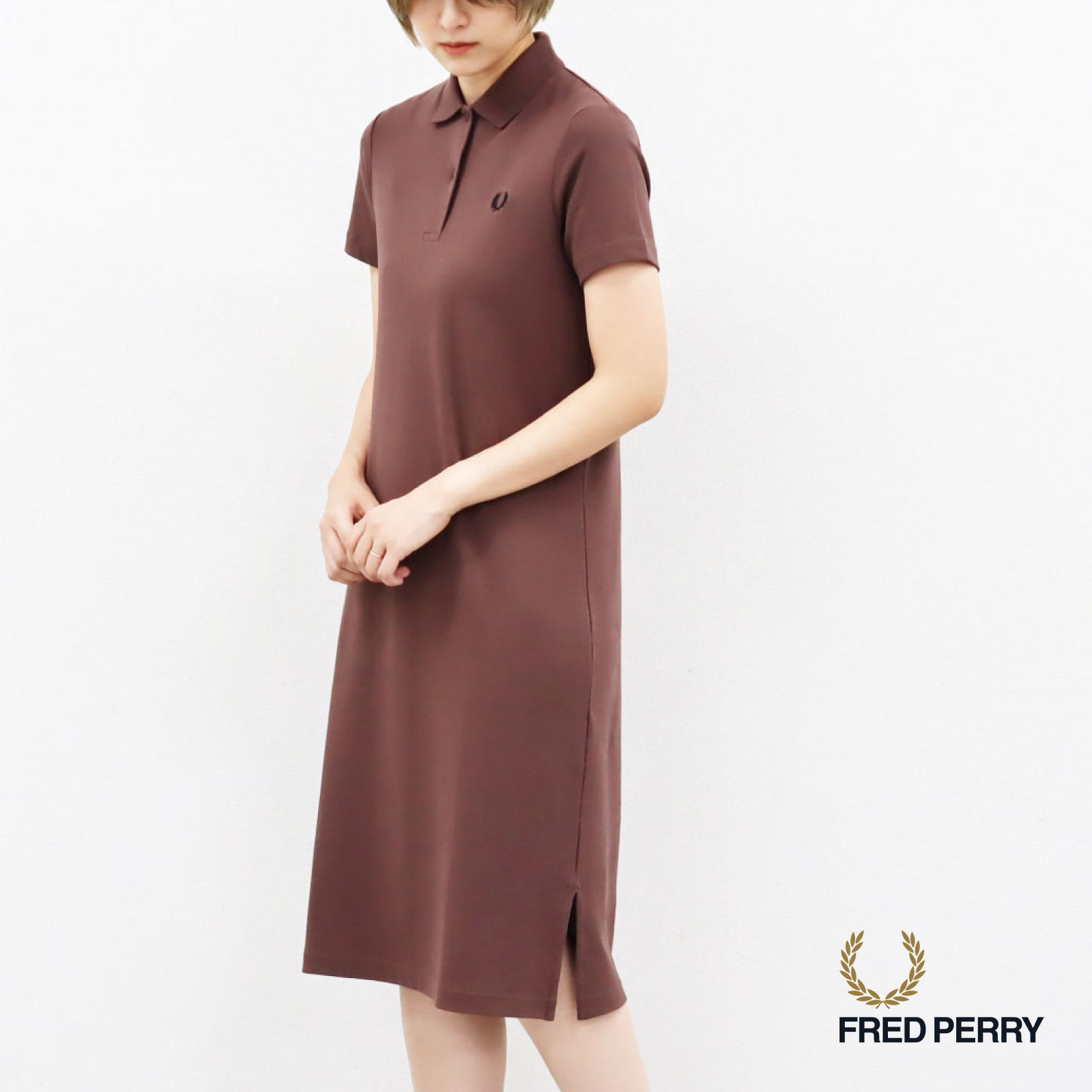 【フレッドペリー】ポロシャツワンピース D6000 FRED PERRY フレッドペリー ワンピース レディース D6000