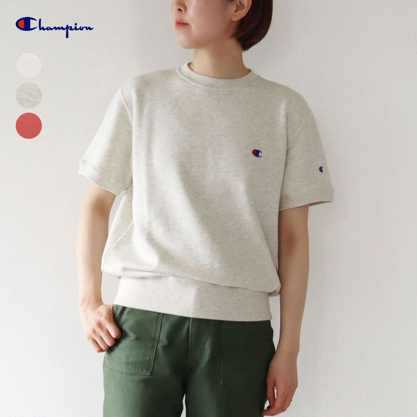 CLUBHAUS 半袖スウェットシャツ Penguin by Munsingwear 【Penguin by CLUBHAUS】Colour nep