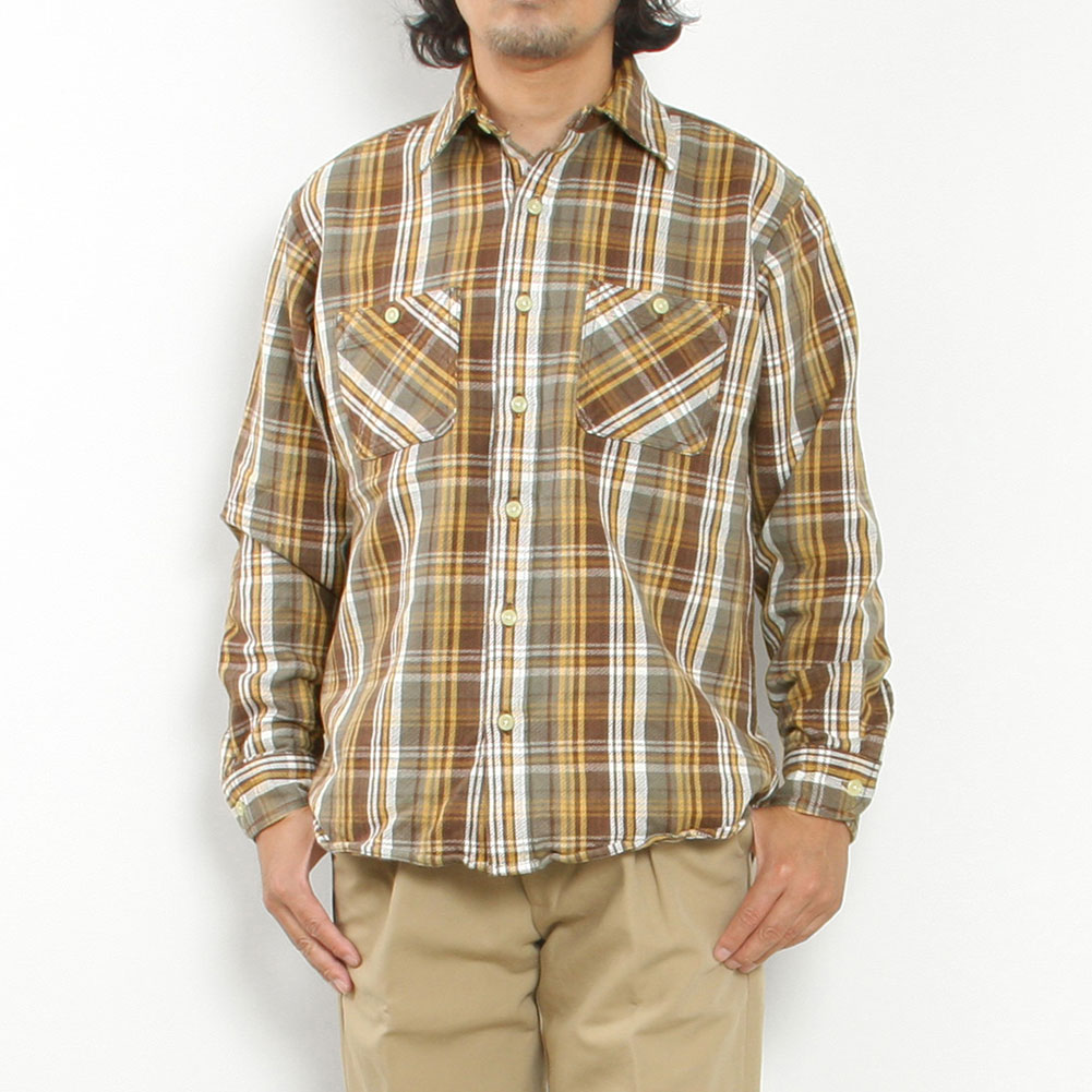 【引き換え証客体 6/4 20:00-6/11 1:59】CAMCO カムコ FLANNEL SHIRT PLAID 1-031-202