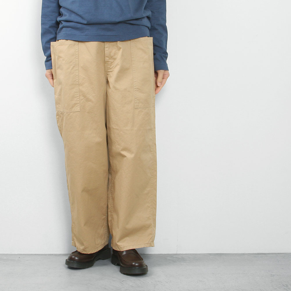 Charpentier de Vaisseau シャルパンティエ・ドゥ・ヴェッソ Bill Cotton Twill Cargo Pants C003261PP814 20,075円