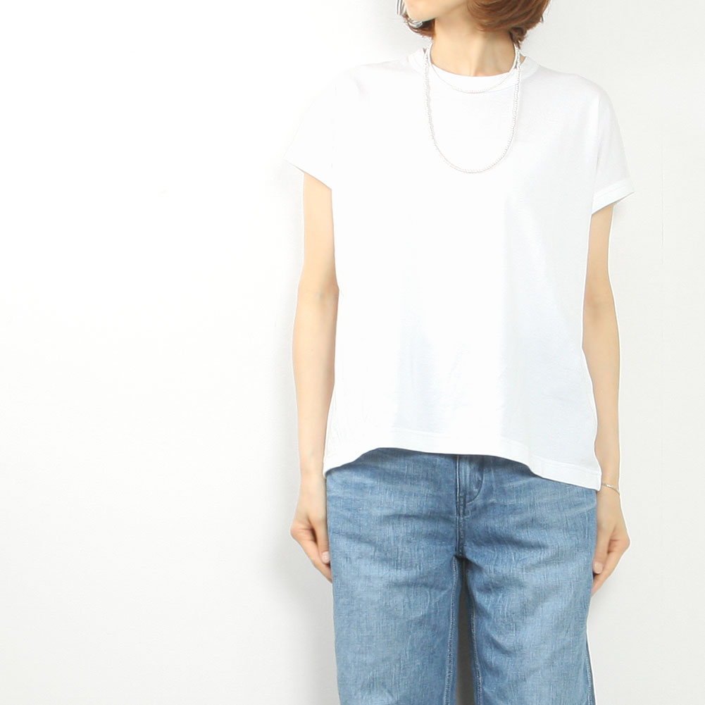 Charpentier de Vaisseau シャルパンティエ・ドゥ・ヴェッソ Jenna 50/2 Wide No Sleeve T-Shirt C003261TT843