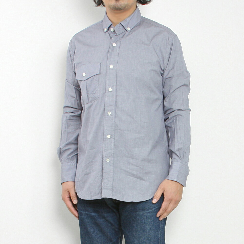 Direction ディレクション MICRO HOUNDTOOTH B.D SHIRT/千鳥格子ボタンダウンシャツ