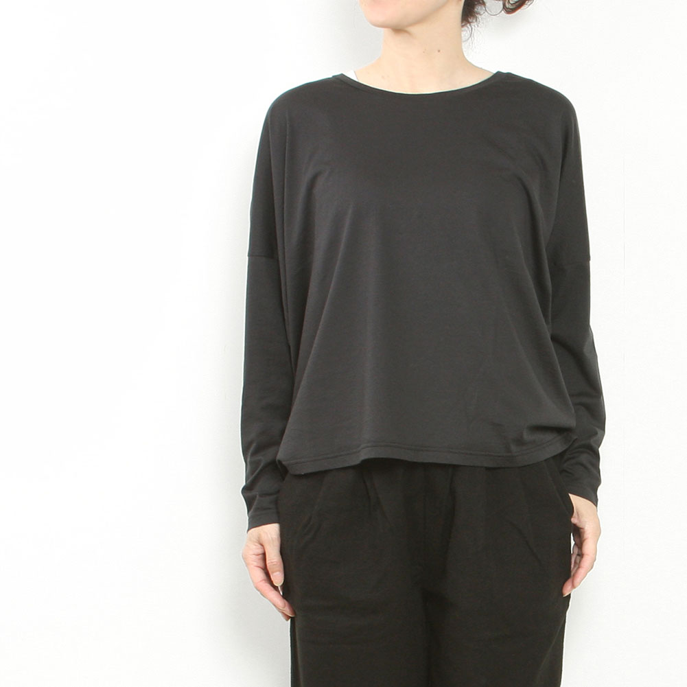 evam eva エヴァムエヴァ cut&sew pullover E253C026｜MIDLAND SHIP