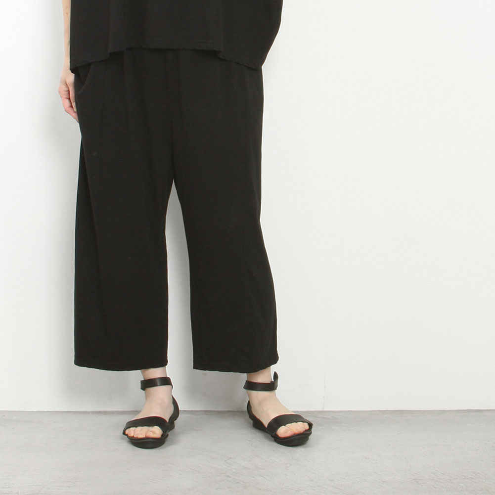 evam eva エヴァムエヴァ cut&sew cropped pants E261C170|MIDLAND SHIP