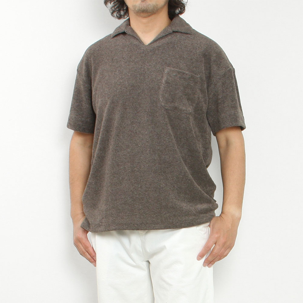 melple メイプル CA Pile Surf Polo S/S MPZZZ303 7,700円
