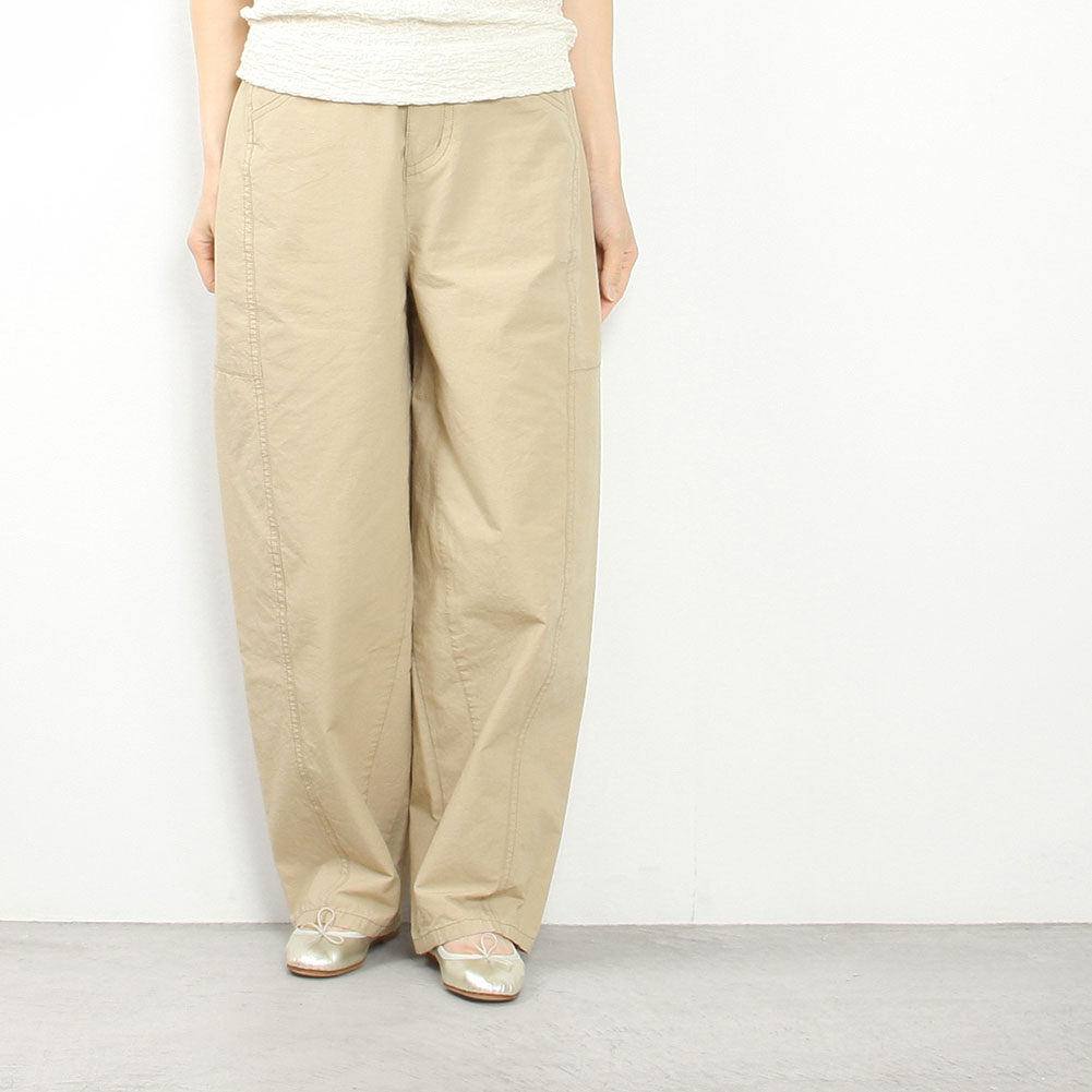 NOMBRE IMPAIR ノンブルアンペール コットンウェザー カーヴィーパンツ 04-204-5 ボトムス-パンツ