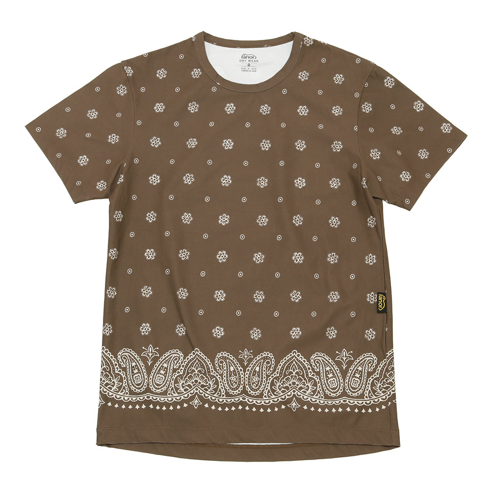 【引き換え証客体 6/4 20:00-6/11 1:59】ranor ラナー PANEL PATTERN TEE 825-1-101