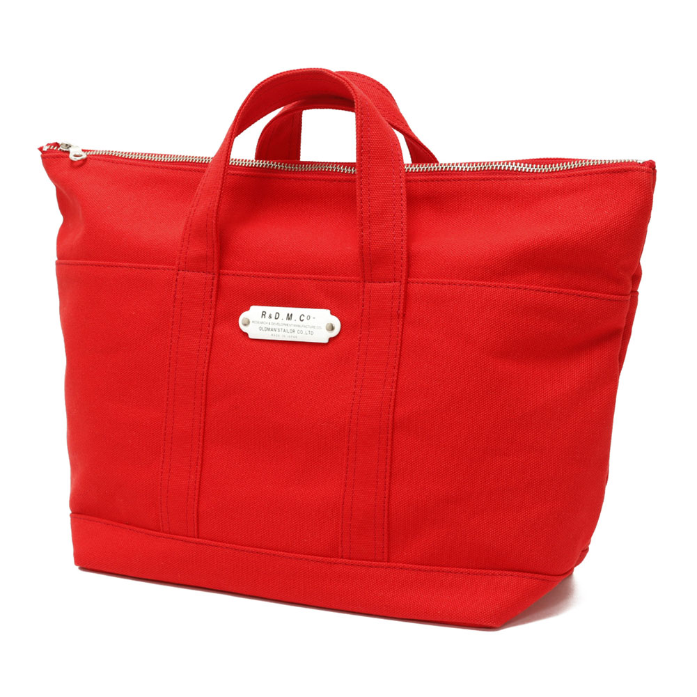 R&D.M.Co- アールアンドディーエムコー TOTE BAG (S)（ファスナー付） NO.6743