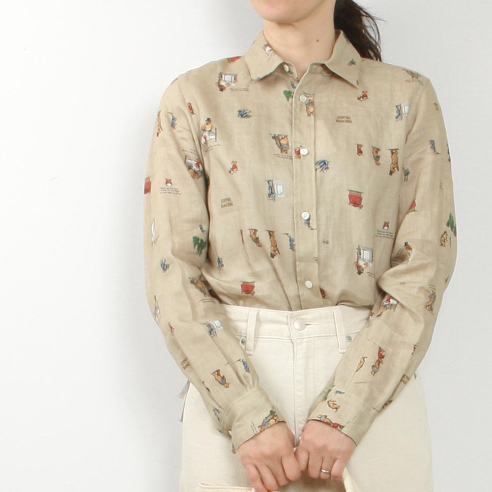 R&D.M.Co- アールアンドディーエムコー BROWN BEARS SHIRT NO.7221｜MIDLAND SHIP