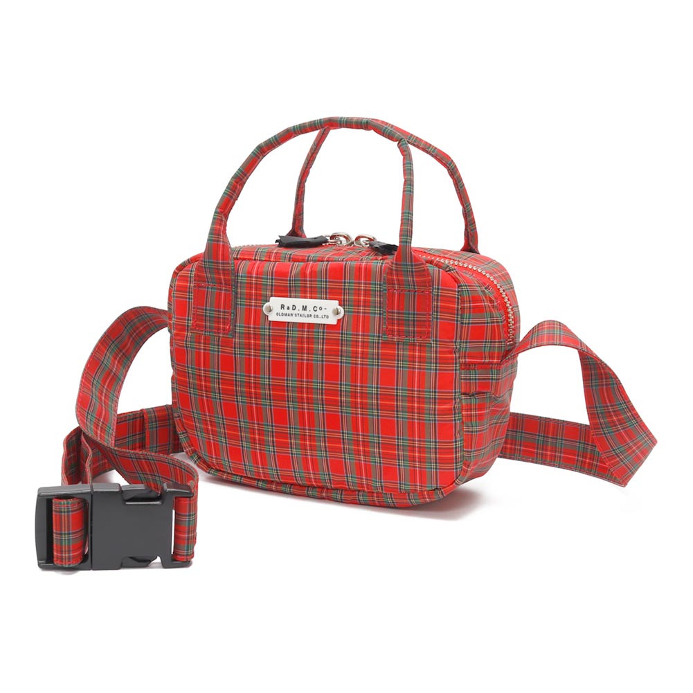 R&D.M.Co- アールアンドディーエムコー TARTAN CHECK GROCERY MINI SHOULDER BAG NO.7850 19,800円
