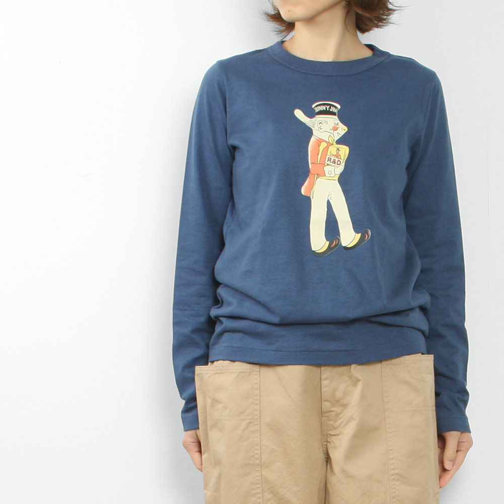 R\u0026D.M.Co- アールアンドディーエムコー MASCOT L/T-SHIRT NO.7969 トップス-レディースファッション