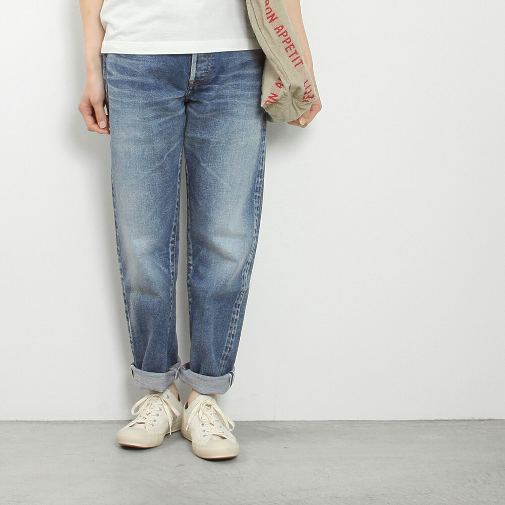 【クーポン券客体 6/4 20:00-6/11 1:59】Shu jeans シュウデニム Peggy SH-05/aqua