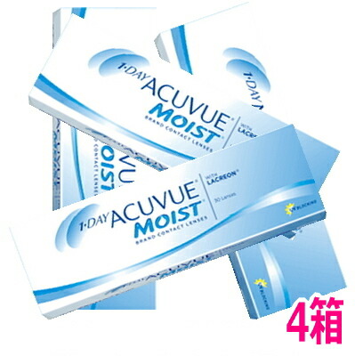 【BC:9.0 PWR:-0.75 PWR:-11.00 欠品中 5月中旬解消予定【送料無料・4箱】ワンデーアキュビューモイスト 1日使い捨てコンタクトレンズ 30枚入 4箱 1DAY ACUVUE MOIST ポスト投函便40 MS
