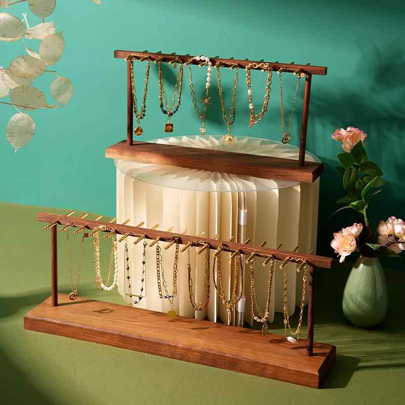 楽天市場】アクセサリースタンド ネックレススタンド ブレスレット