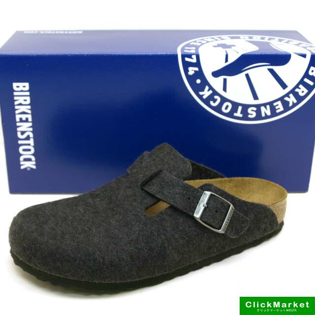 【ビルケンシュトック】ボストン　ウールフェルト クロッグサンダル　24cm BIRKENSTOCK (SALE)BIRKENSTOCK(ビルケンシュトック)クロッグ