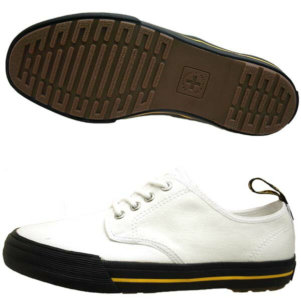 楽天市場 ドクターマーチン Dr Martens Pressler プレスラー 白 キャンバス スニーカー レディース メンズ クリックマーケット