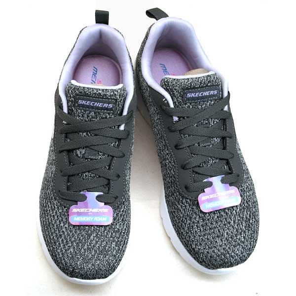 skechers memory foam violet