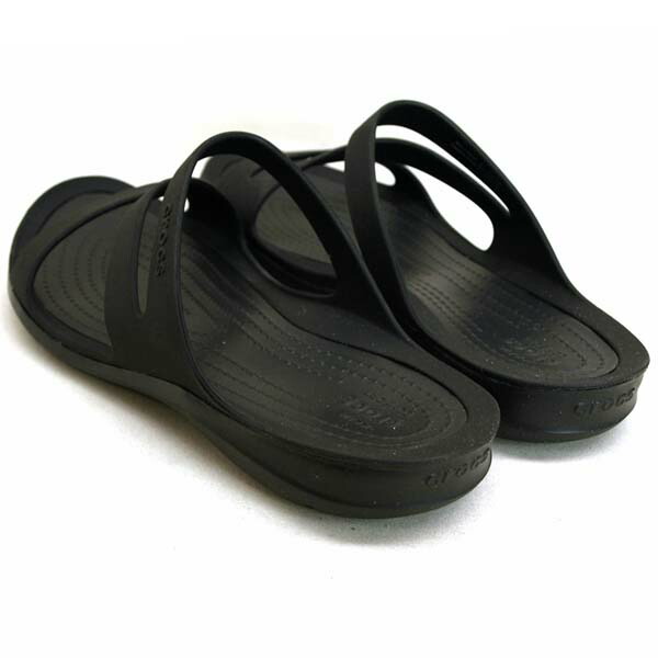 crocs black sandals