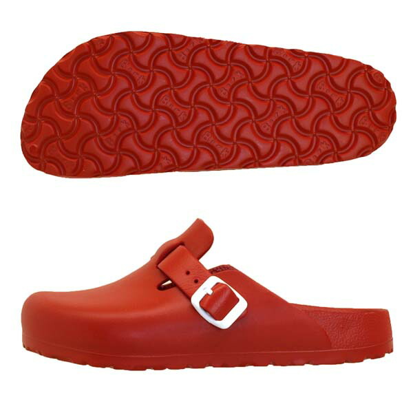 birkenstock boston eva red