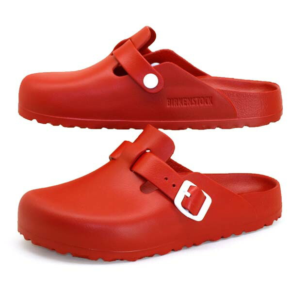 birkenstock boston eva red