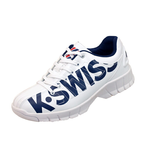 訳ありセール格安 ケースイス K Swiss Ksl 02 Bl 1ks006 ホワイト ネイビー ビッグロゴ スニーカー メンズ 現金特価 Tallerdecalzado Com