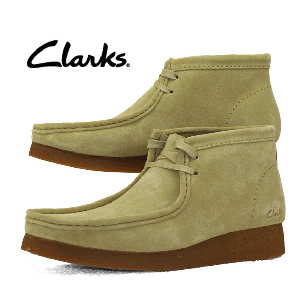 開店祝い 国内正規品 クラークス Clarks Wallabee Boot 2 26158303 ワラビーブーツ メープル スエード 天然皮革 メンズ  fucoa.cl